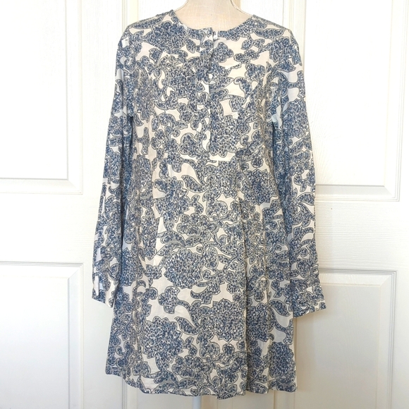 Samsoe Samsoe Karlene Tapestry Shirt Dress - Picture 1 of 6
